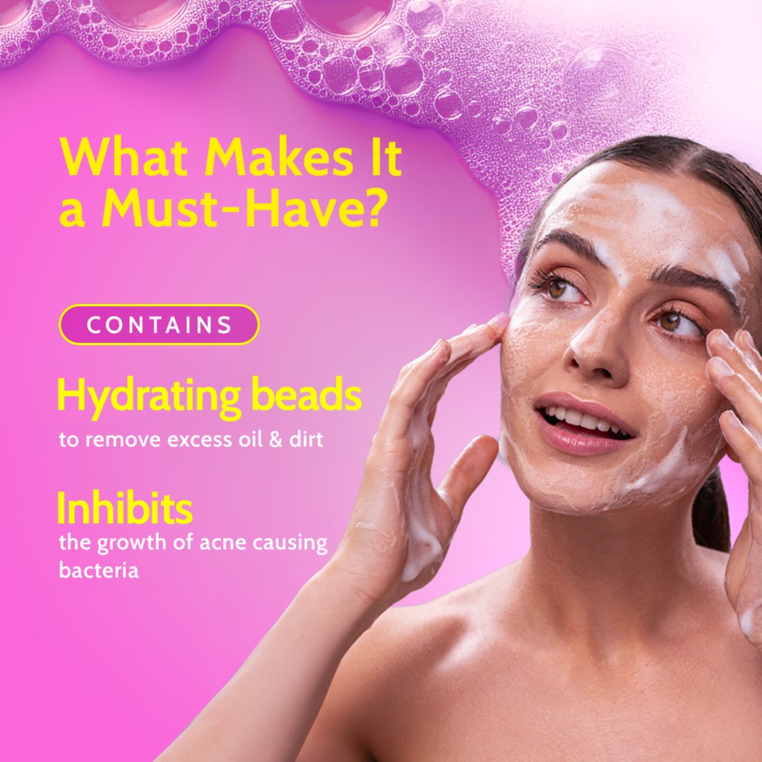 2% Salicylic Acid Face Wash for Acne & Oil Control - 100 ml