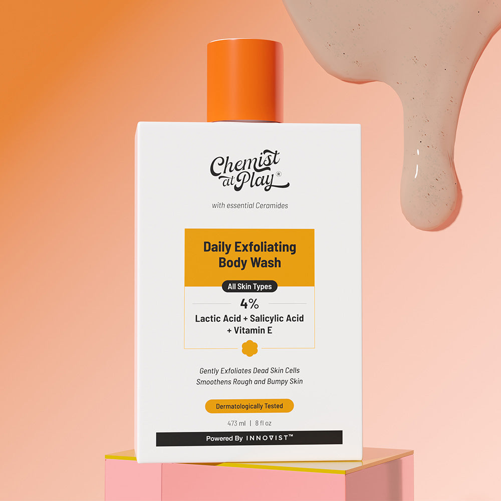 Exfoliating Body Wash with Lactic Acid & Salicylic Acid - 473 ml