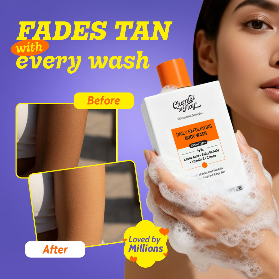 Exfoliating Body Wash with Lactic Acid & Salicylic Acid - 473 ml