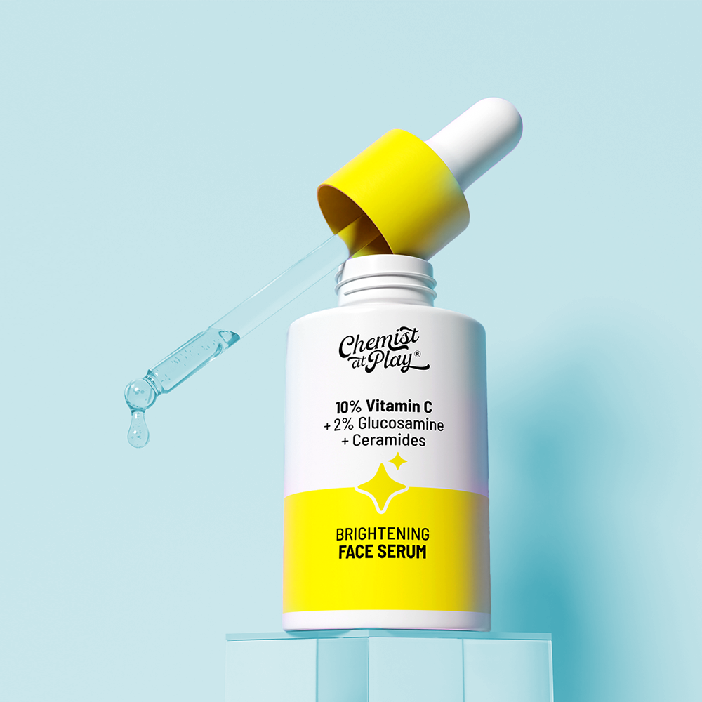 Chemist At Play Vitamin C Face Serum | Lightweight Daily Serum for Skin Care Routine | 30ml